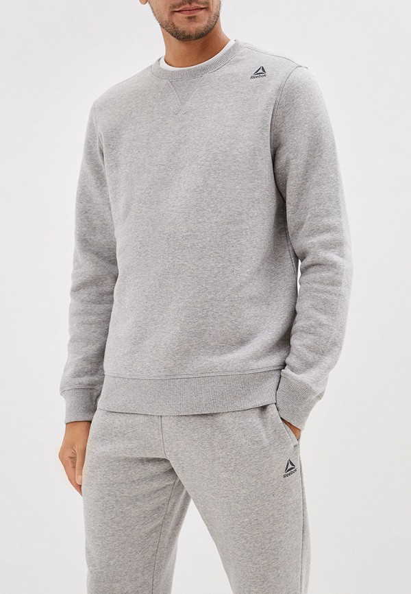 

Свитшот Reebok, Серый, TE FLEECE CREW