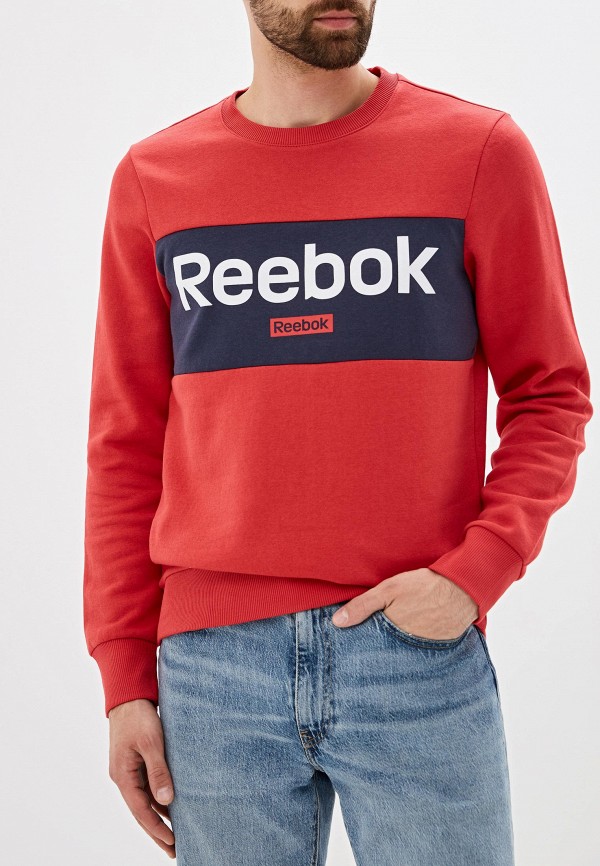 

Свитшот Reebok, Красный, TE Big Logo Crew