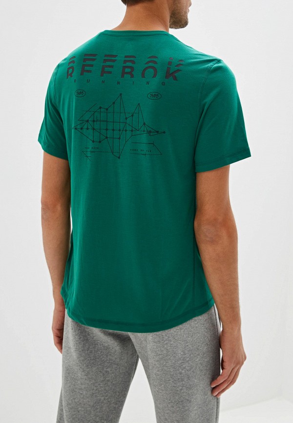 

Футболка спортивная Reebok, Зеленый, RE SS CF TEE