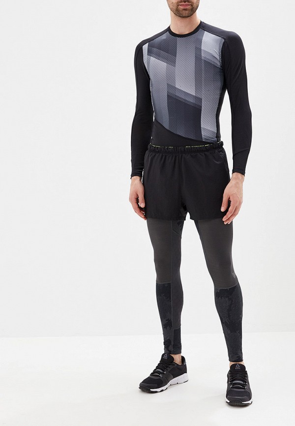 

Лонгслив спортивный Reebok, Черный, Reebok RE160EMFKLM5