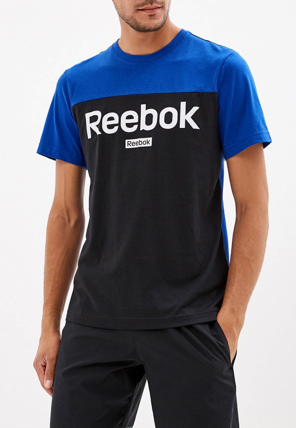 

Футболка Reebok, Синий, TE BL SS TEE