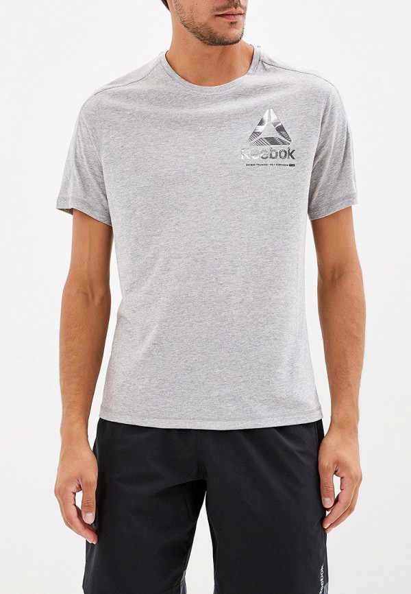 

Футболка спортивная Reebok, Серый, OST Speedwick Graphic Tee