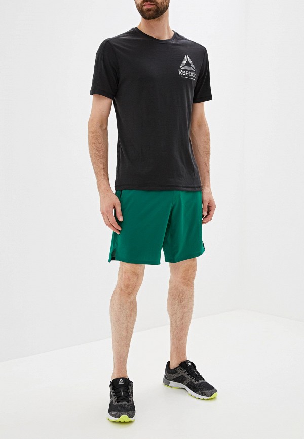 

Шорты спортивные Reebok, Зеленый, Reebok RE160EMFKLS9