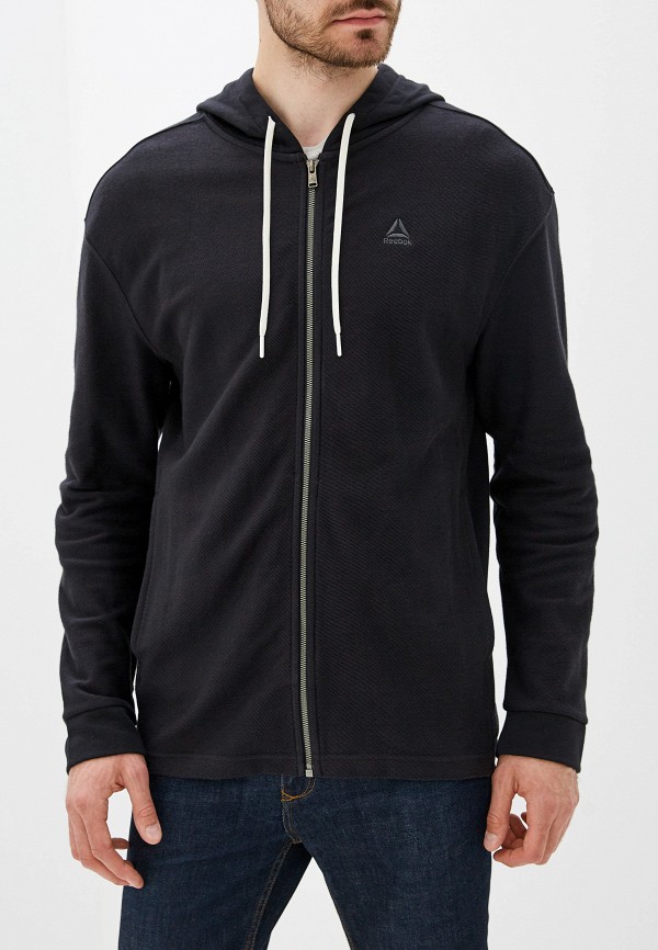 

Толстовка Reebok, Черный, TE Twill FZ Hoodie