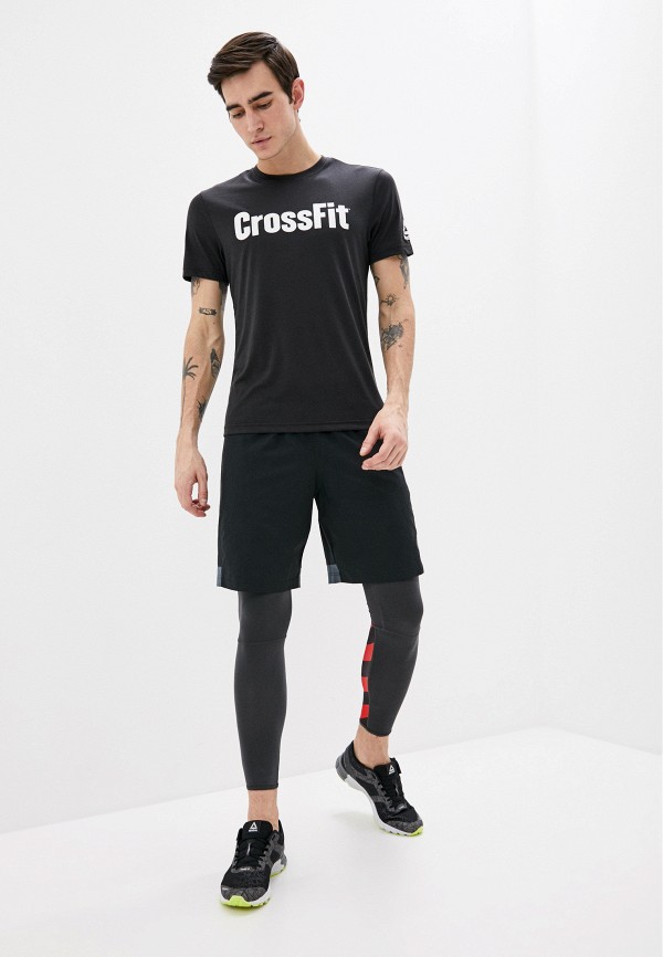 

Футболка спортивная Reebok, Черный, Reebok RE160EMHWFL9