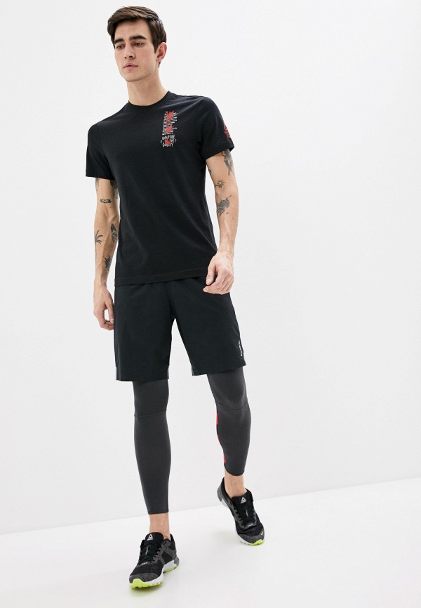 

Футболка Reebok, Черный, Reebok RE160EMHWFM2