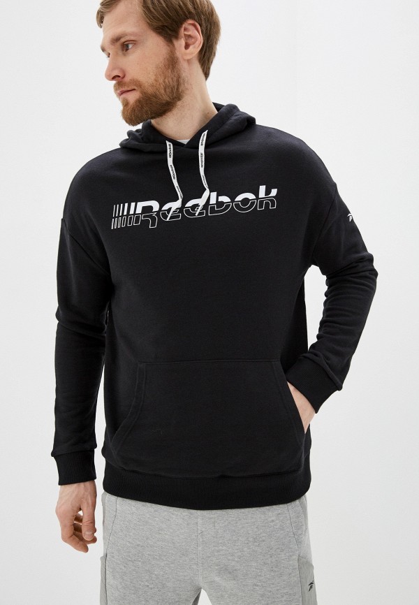 

Худи Reebok, Черный, Reebok RE160EMHWFO5