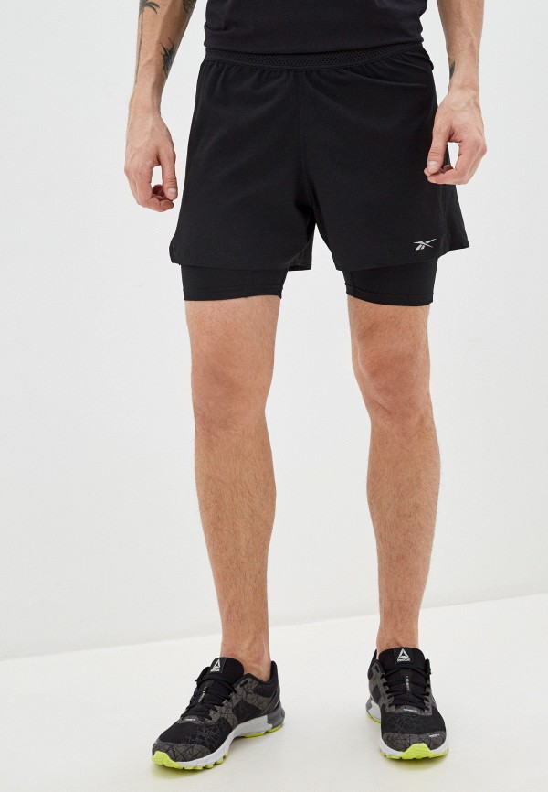 

Шорты спортивные Reebok, Черный, Reebok RE160EMHWFP5