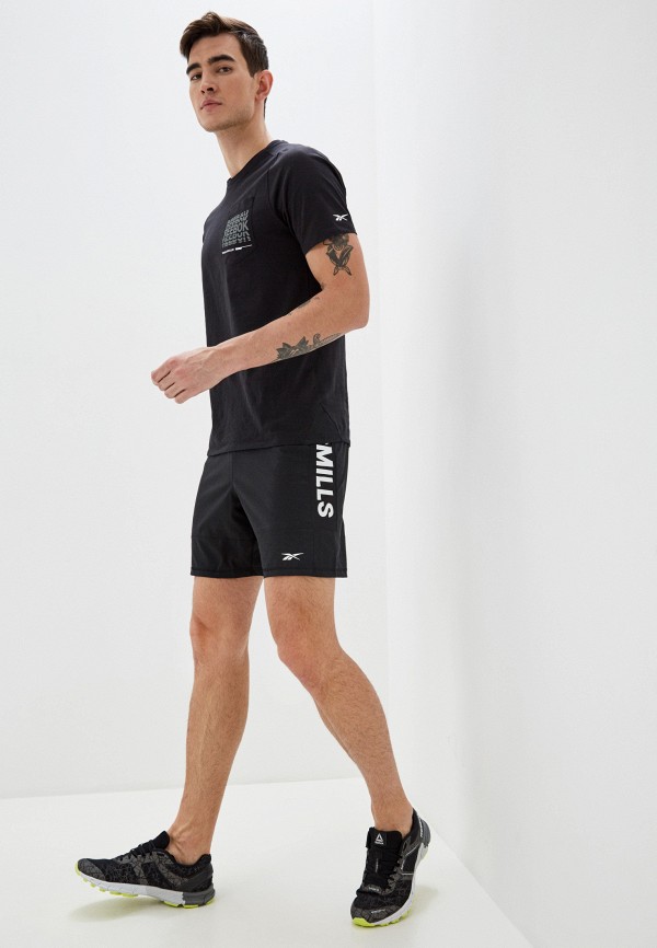 

Шорты спортивные Reebok, Черный, Reebok RE160EMHWFP6