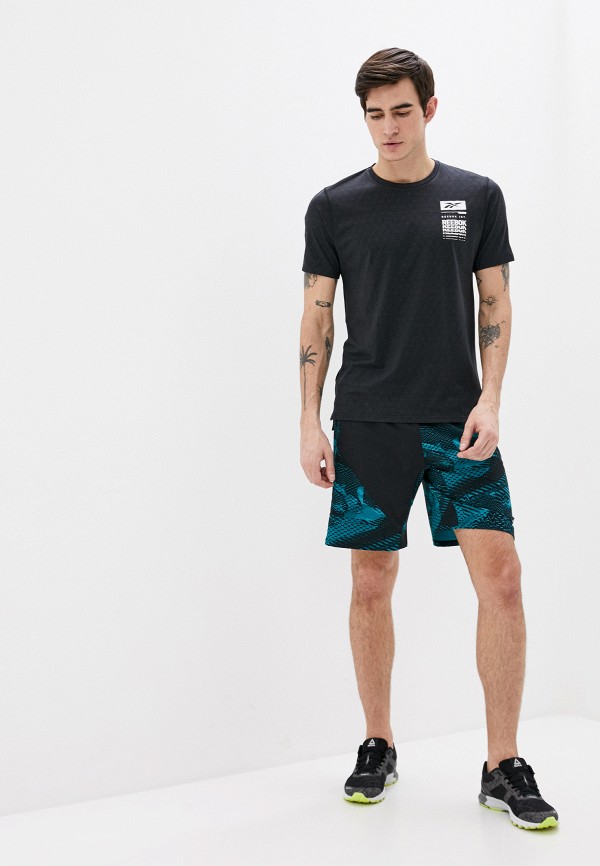 

Футболка спортивная Reebok, Черный, Reebok RE160EMIQFG2