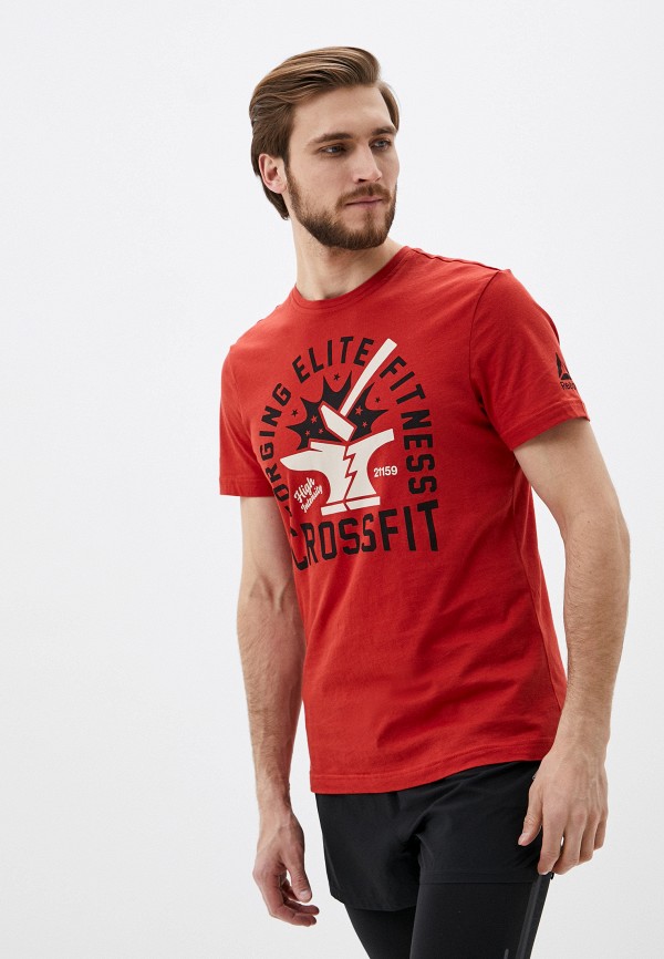 

Футболка Reebok, Красный, Reebok RE160EMJDWQ3