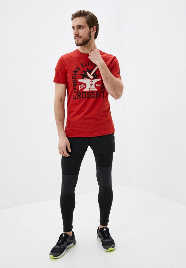 

Футболка Reebok, Красный, Reebok RE160EMJDWQ3
