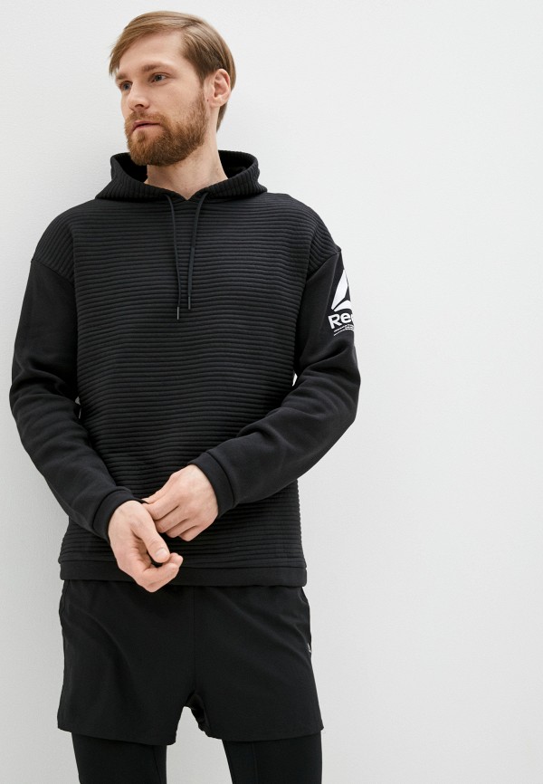 

Худи Reebok, Черный, Reebok RE160EMJFPU7