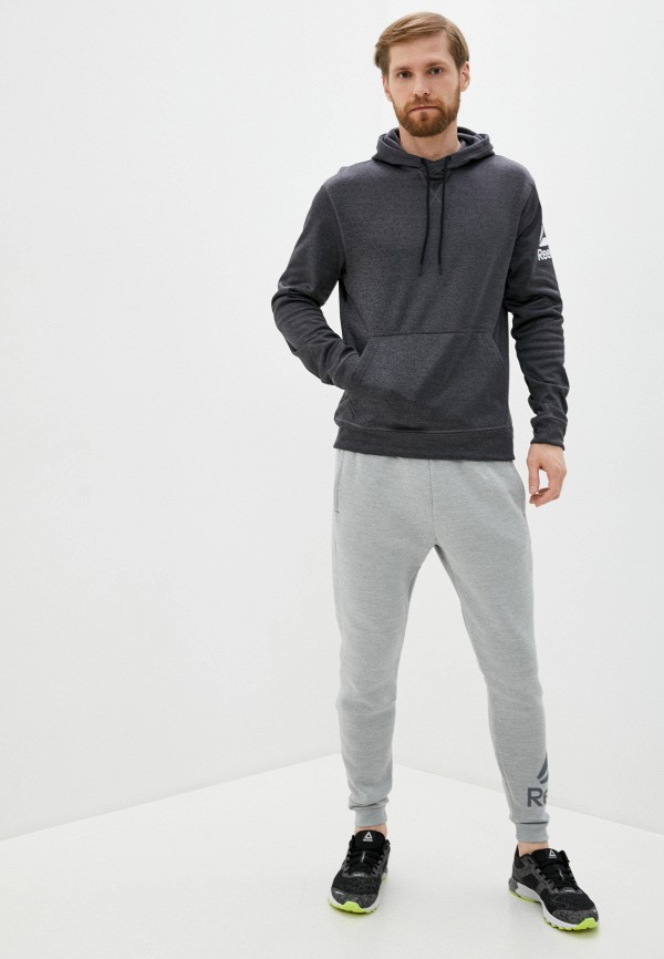 

Худи Reebok, Серый, Reebok RE160EMJFPU8
