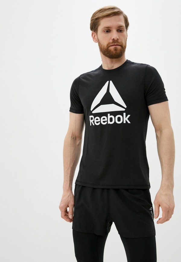 

Футболка спортивная Reebok, Черный, Reebok RE160EMJFPX7