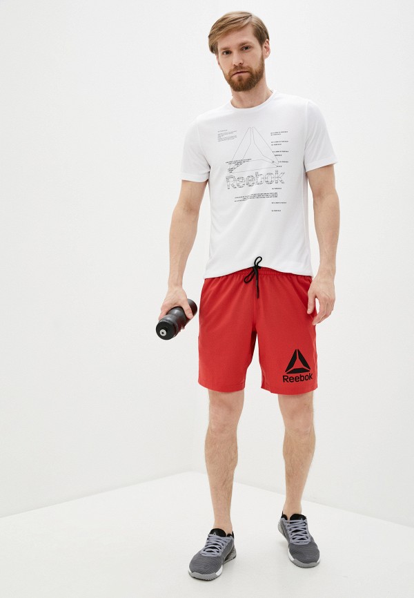 

Футболка спортивная Reebok, Белый, Reebok RE160EMJFPZ1