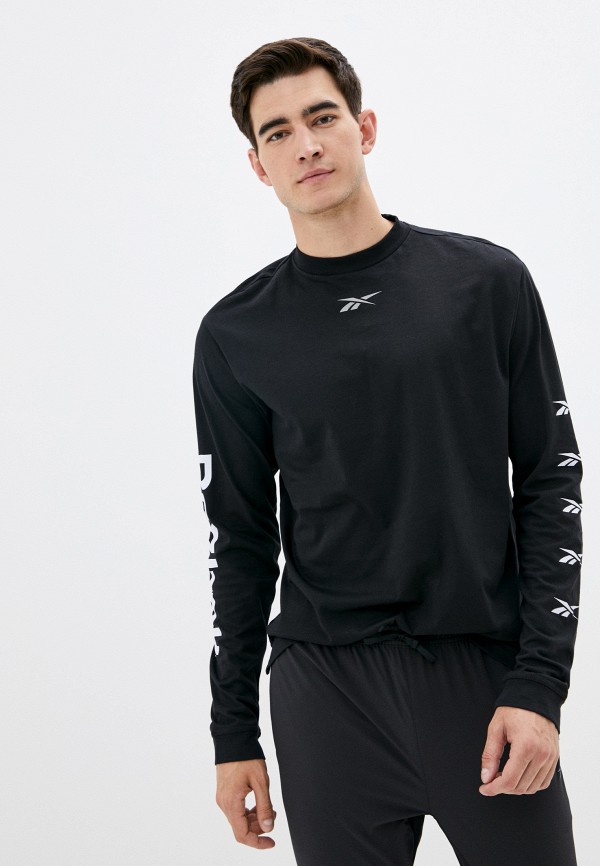 

Лонгслив Reebok, Черный, MYT LS Tee