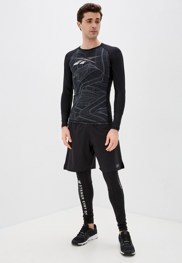 

Лонгслив спортивный Reebok, Черный, Reebok RE160EMJMCS3
