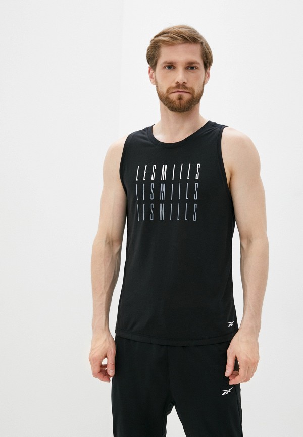 

Майка спортивная Reebok, Черный, LM Graphic Tank