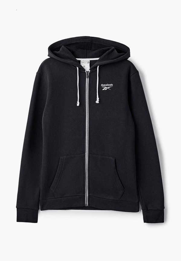 

Толстовка Reebok, Черный, TE FLC FZ Hoodie