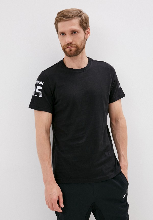 

Футболка Reebok, Черный, MYT SS Graphic Tee