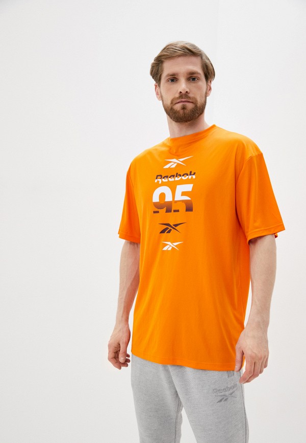 

Футболка спортивная Reebok, Оранжевый, MYT SS Tee