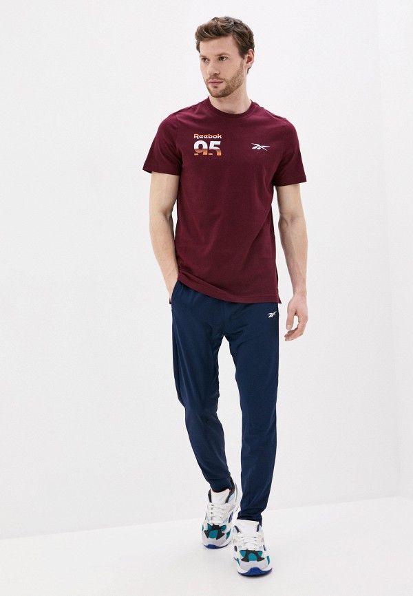 

Футболка Reebok, Бордовый, Reebok RE160EMJMDA1