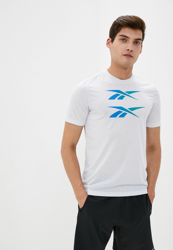 

Футболка спортивная Reebok, Белый, CO/PES SS Tee (REE)CYCLED