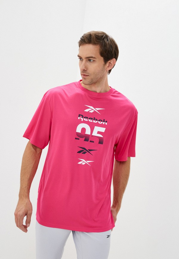 

Футболка спортивная Reebok, Розовый, MYT SS Tee