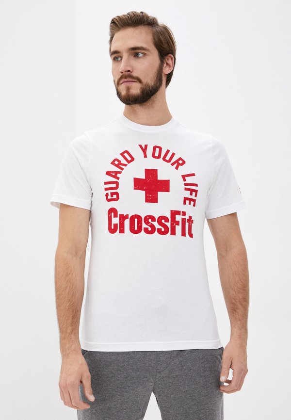

Футболка Reebok, Белый, RC Guard Your Life Tee