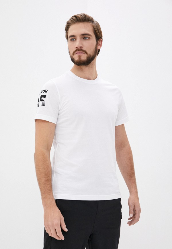 

Футболка Reebok, Белый, MYT SS Graphic Tee