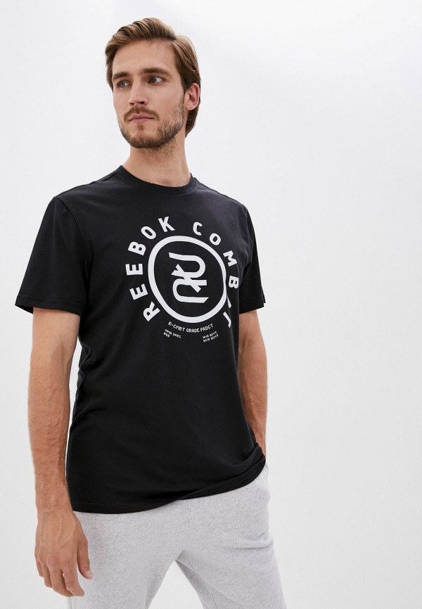 

Футболка Reebok, Черный, RBK COMBAT TEE
