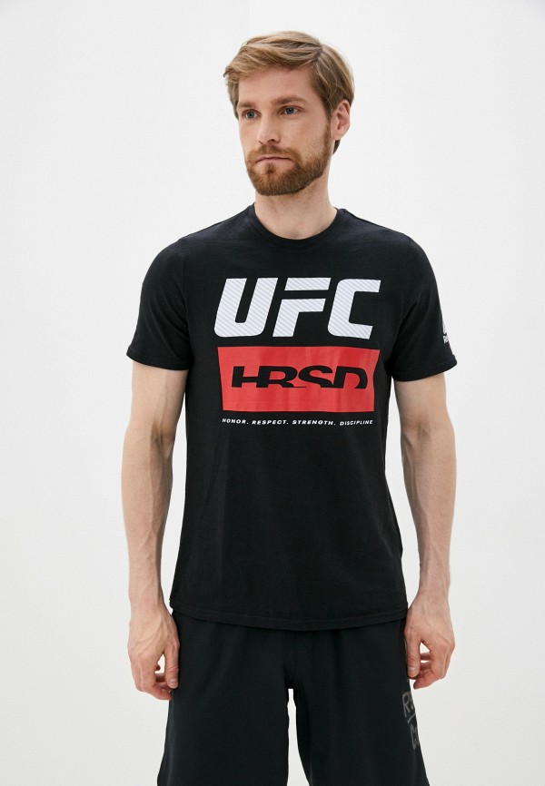 

Футболка Reebok, Черный, UFC FG FIGHT WEEK TEE