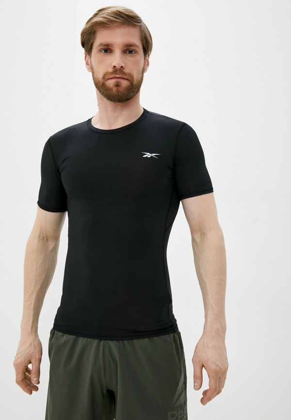 

Футболка компрессионная Reebok, Черный, WOR SS COMP TEE