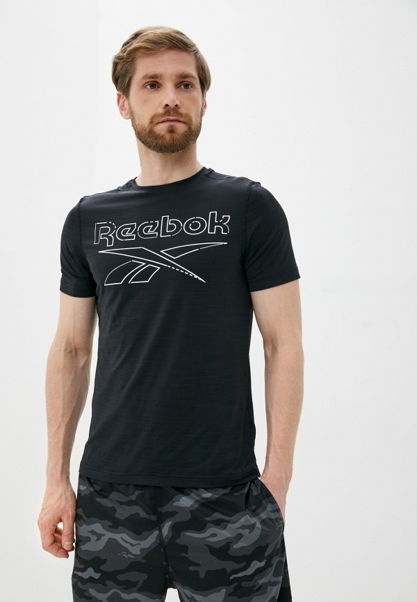 

Футболка спортивная Reebok, Черный, Reebok RE160EMJMDE2
