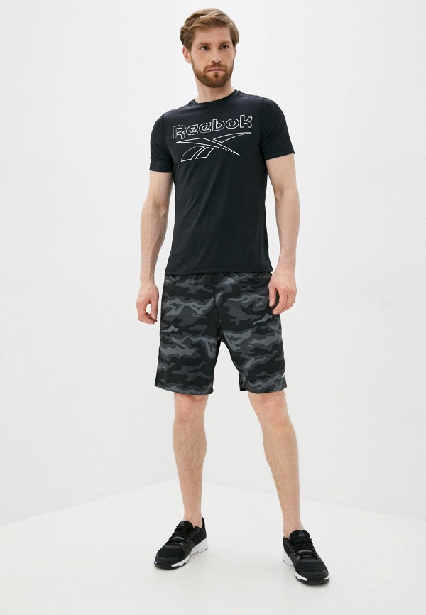 

Футболка спортивная Reebok, Черный, WOR AC GRAPHIC SS Q3