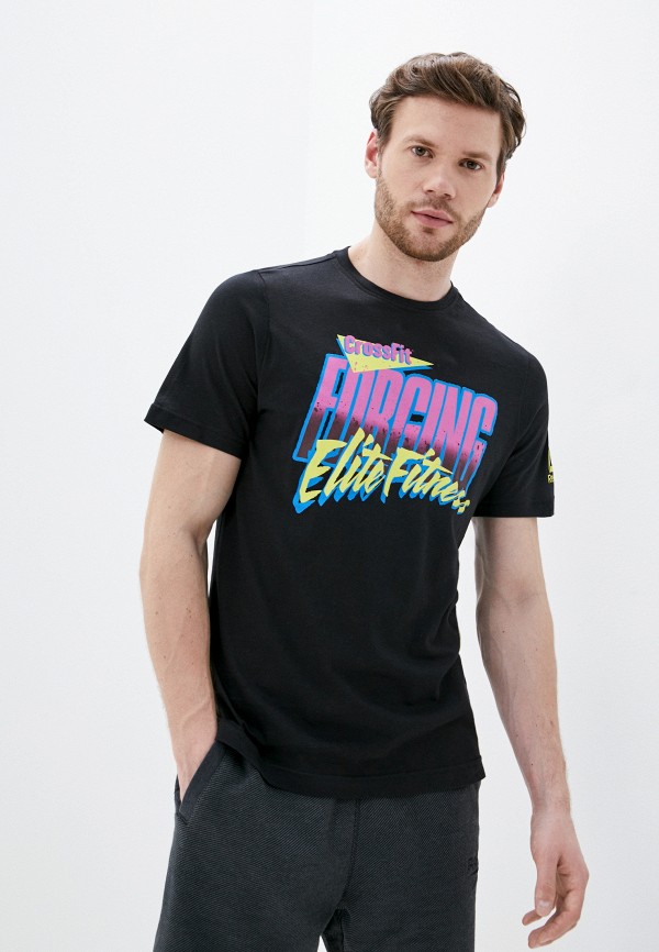 

Футболка Reebok, Черный, RC 90s Cali Tee