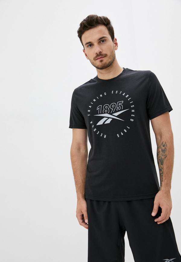 

Футболка Reebok, Черный, GS Training Speedwick Tee