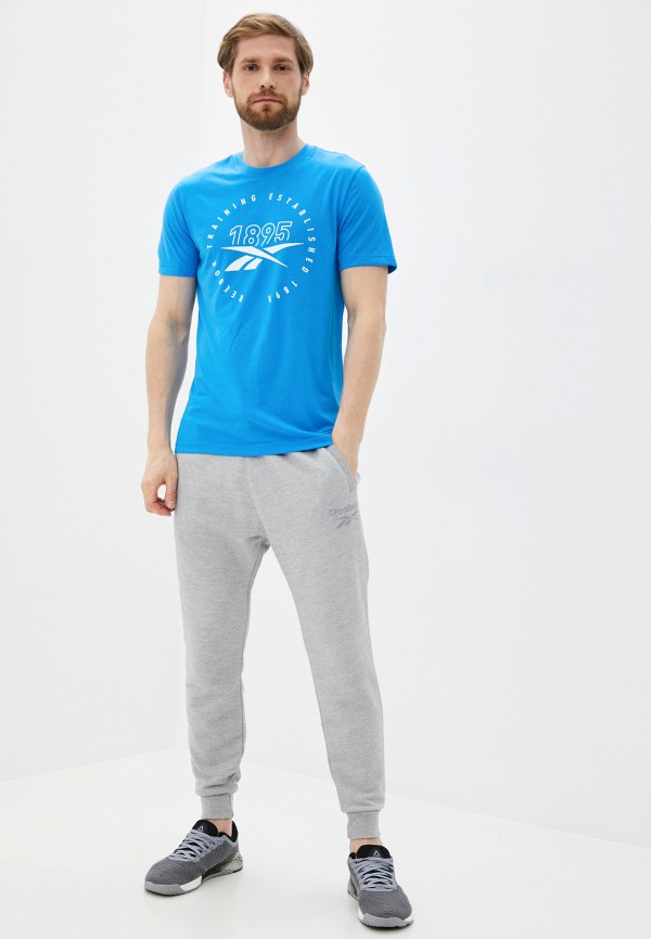 

Футболка Reebok, Синий, Reebok RE160EMJMDG0