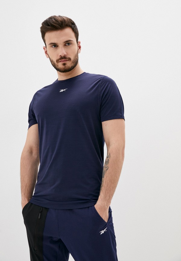 

Футболка спортивная Reebok, Синий, TS AC Solid Move Tee