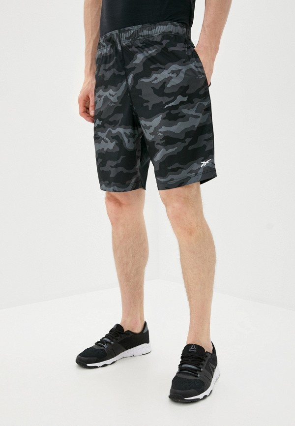 

Шорты спортивные Reebok, Серый, WOR COMM PRINTED SHORT
