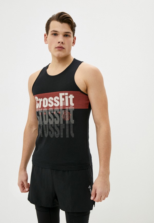 

Майка Reebok, Черный, RC CrossFit Repeat BLACK