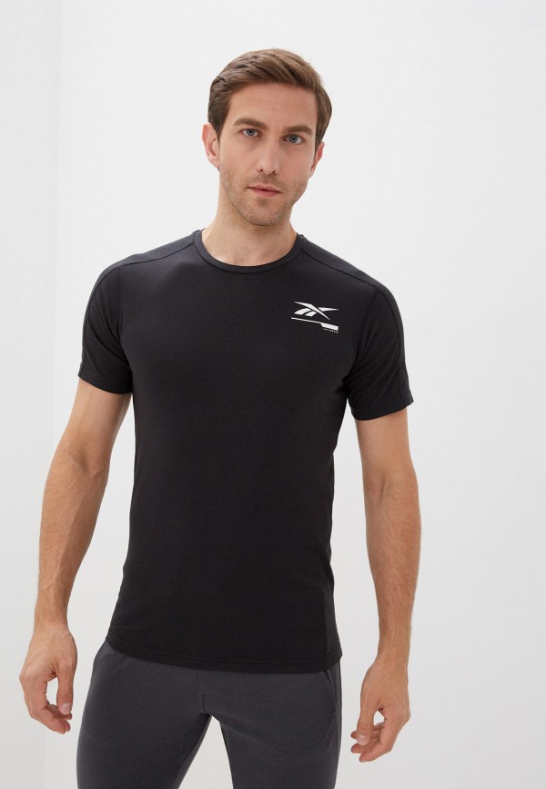 

Футболка Reebok, Черный, TS Speedwick Grphc BLACK