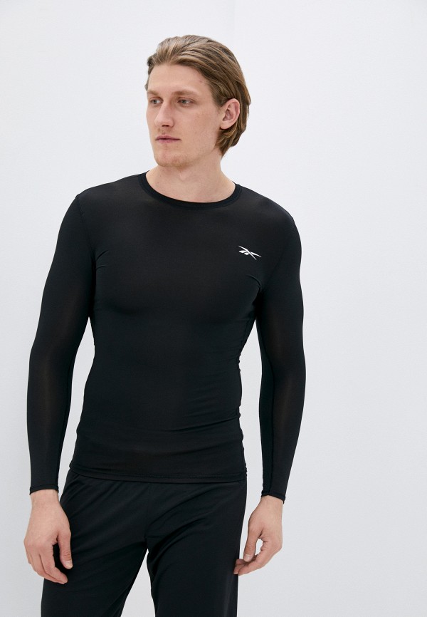 

Лонгслив спортивный Reebok, Черный, WOR COMPR LO SLEEVE BLACK