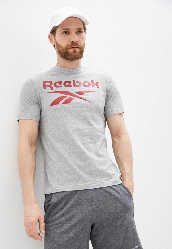 

Футболка Reebok, Серый, RI BIG LOGO TEE