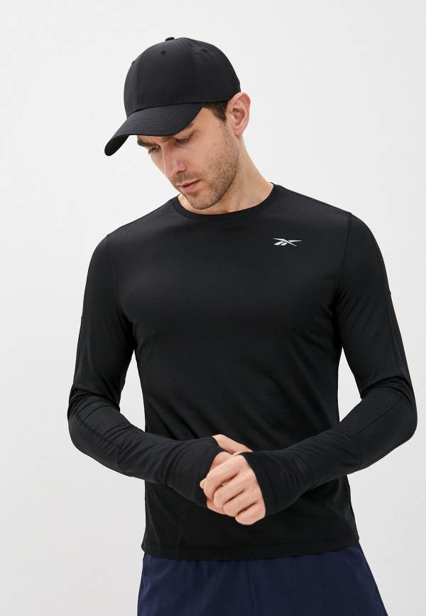 

Лонгслив спортивный Reebok, Черный, Reebok RE160EMLXQL3