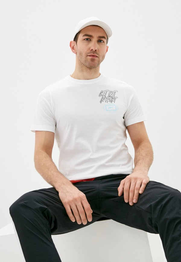 

Футболка Reebok, Белый, RETRO VECTOR TEE