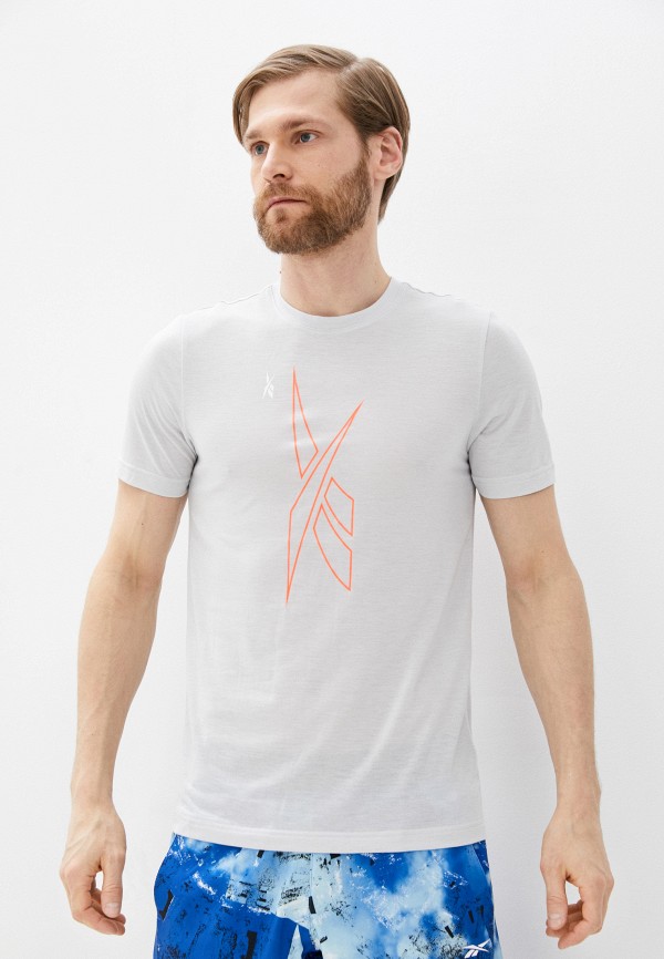 

Футболка Reebok, Серый, MYT SS GRAPHIC TEE