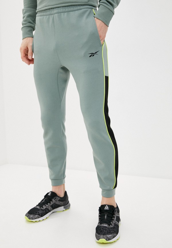 

Брюки спортивные Reebok, Зеленый, WOR DBLKNT PANT