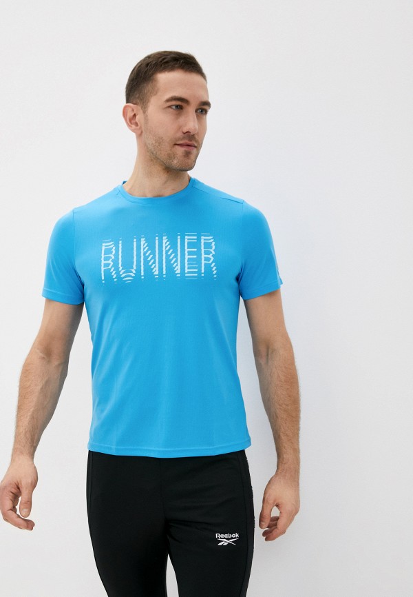 

Футболка спортивная Reebok, Голубой, Reebok RE160EMLXQT4